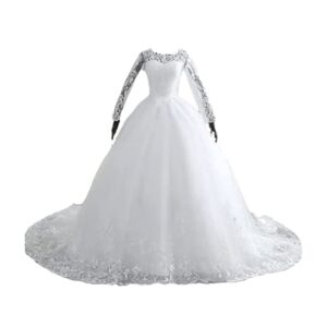 Classic Sleeved Bridal Gowns for Christian Weddings